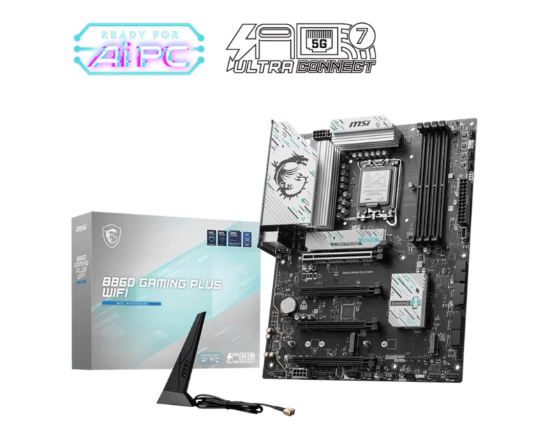 Placa de baza MSI B860 GAMING PLUS WIFI  Socket 1851