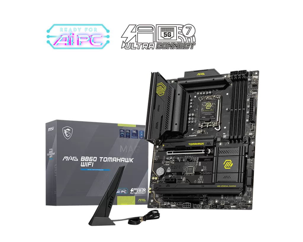 Placa de baza MSI MAG B860 TOMAHAWK WIFI Socket 1851 Placa de baza MSI MAG B860 TOMAHAWK WIFI Socket 1851