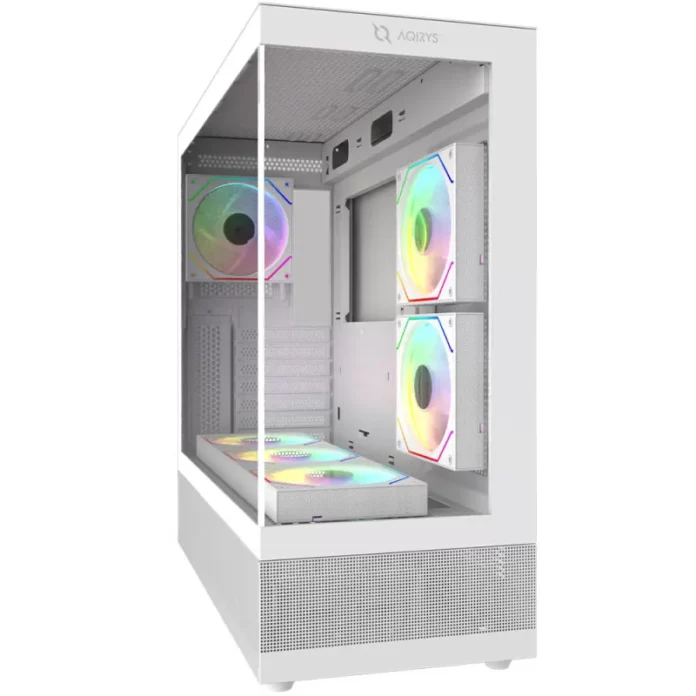 Carcasa PC AQIRYS Antlia White ARGB Carcasa PC AQIRYS Antlia White ARGB