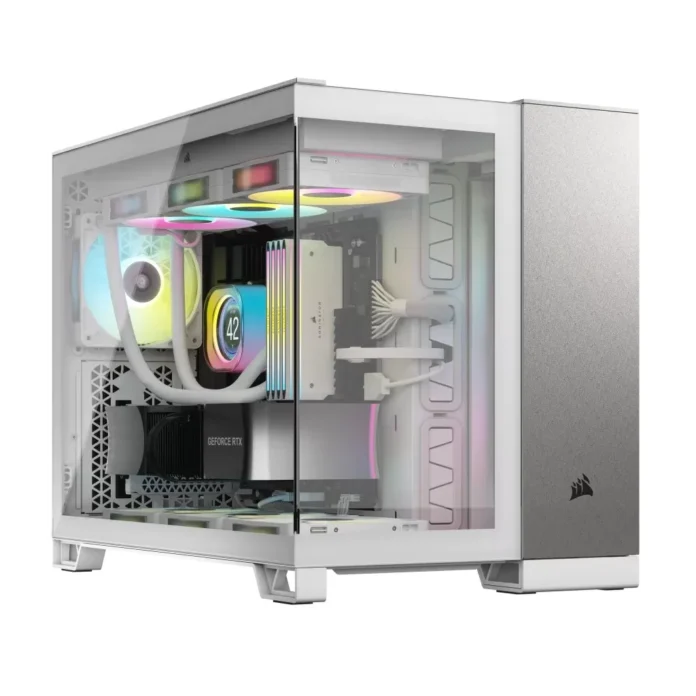 Carcasa PC Corsair 2500X White/Satin Gray Carcasa PC Corsair 2500X White/Satin Gray