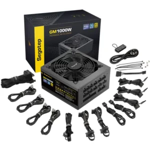Sursa PC Segotep GM1000W ATX3.1 Modulara 1000W Black Sursa PC Segotep GM1000W ATX3.1 Modulara 1000W Black