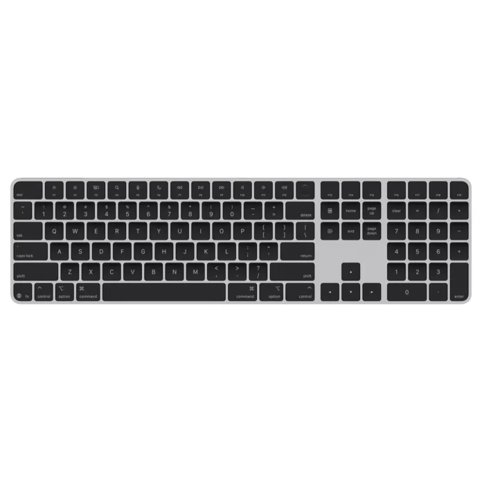 Tastatura Apple Magic Keyboard (2024) MXK83RO/A cu Touch ID si Numeric Keypad Layout INT Black Keys Tastatura Apple Magic Keyboard (2024) MXK83RO/A cu Touch ID si Numeric Keypad Layout INT Black Keys