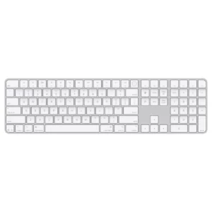 Tastatura Apple Magic Keyboard (2024) MXK73LB/A cu Touch ID si Numeric Keypad Layout US White Keys Tastatura Apple Magic Keyboard (2024) MXK73LB/A cu Touch ID si Numeric Keypad Layout US White Keys