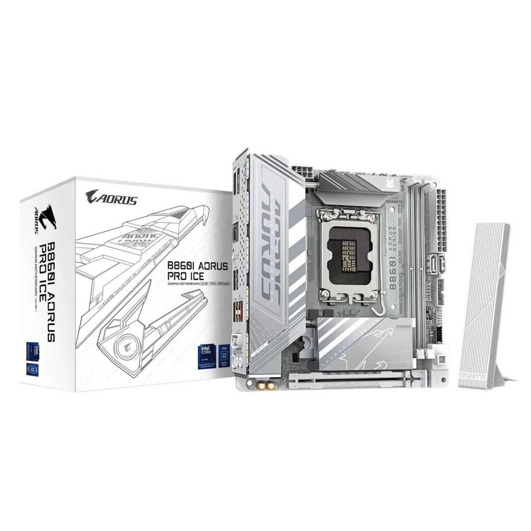 Placa de baza Gigabyte B860I AORUS PRO ICE Socket 1851 Placa de baza Gigabyte B860I AORUS PRO ICE Socket 1851