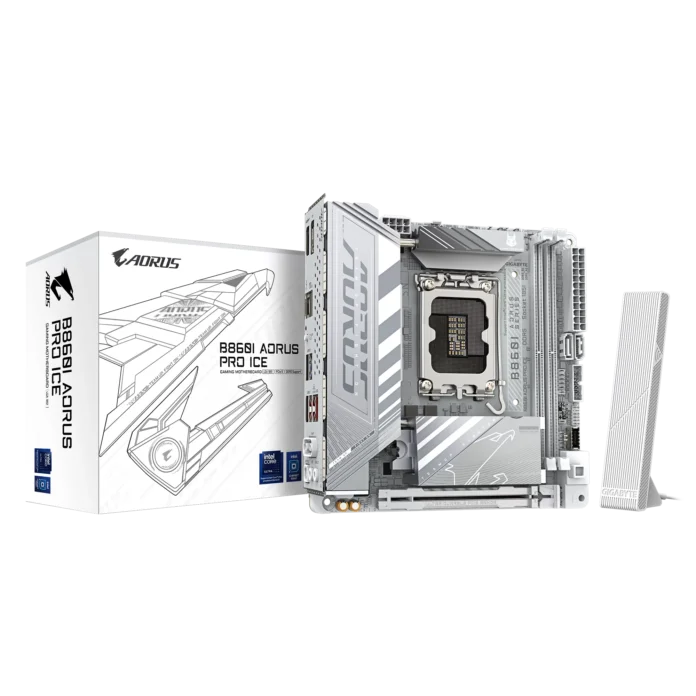 Placa de baza Gigabyte B860I AORUS PRO ICE Socket 1851 Placa de baza Gigabyte B860I AORUS PRO ICE Socket 1851