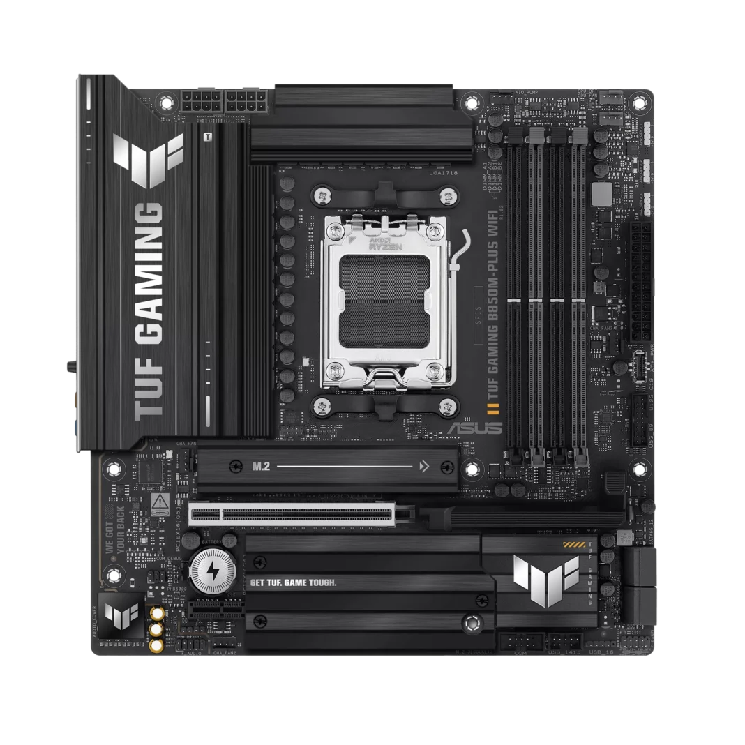 Placa de baza ASUS TUF GAMING B850M-PLUS WIFI Socket AM5 Placa de baza ASUS TUF GAMING B850M-PLUS WIFI Socket AM5