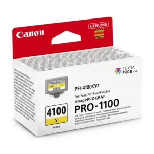 Cartus Inkjet Canon PFI-4100Y Yellow Cartus Inkjet Canon PFI-4100Y Yellow
