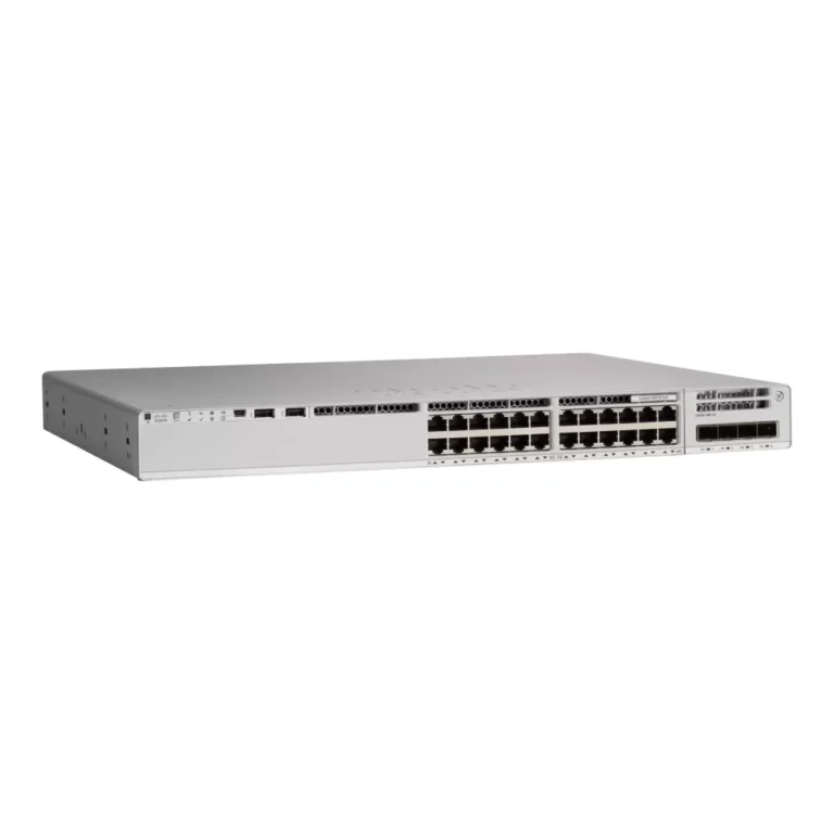 Switch Cisco Catalyst C9200L-24T-4G-A  cu management  fara PoE  24x1000Mbps + 4xSFP  Network Advantage
