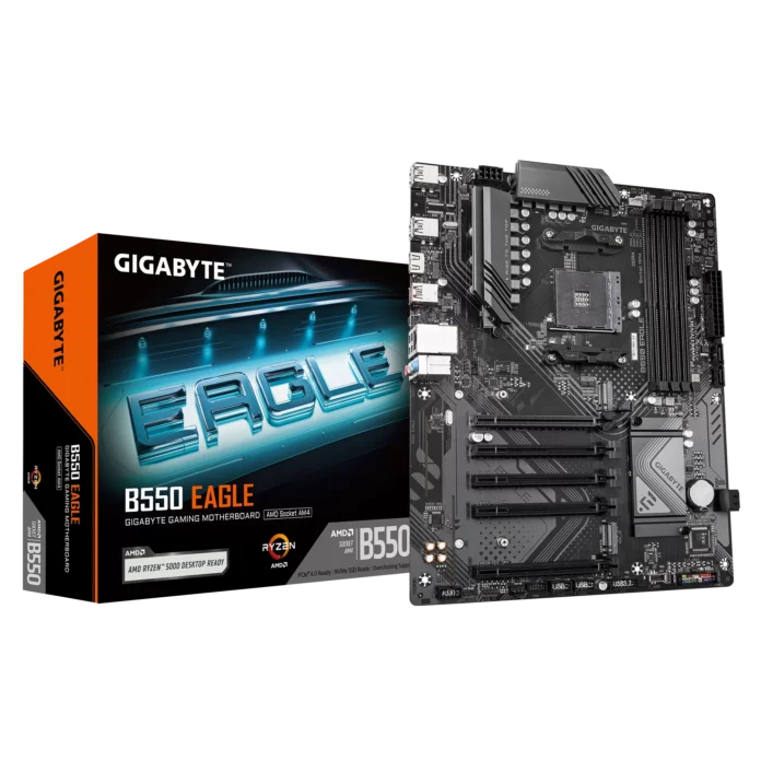 Placa de baza Gigabyte B550 EAGLE Socket AM4 Placa de baza Gigabyte B550 EAGLE Socket AM4