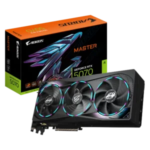Placa Video Gigabyte GeForce RTX 5070 MASTER 12G 12GB GDDR7 192 biti Placa Video Gigabyte GeForce RTX 5070 MASTER 12G 12GB GDDR7 192 biti