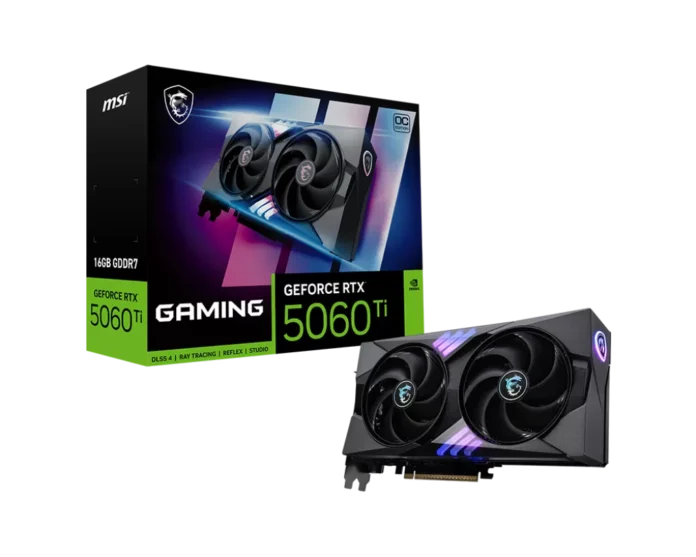 Placa Video MSI GeForce RTX 5060 TI 16G GAMING OC 16GB GDDR7 128 biti Placa Video MSI GeForce RTX 5060 TI 16G GAMING OC 16GB GDDR7 128 biti