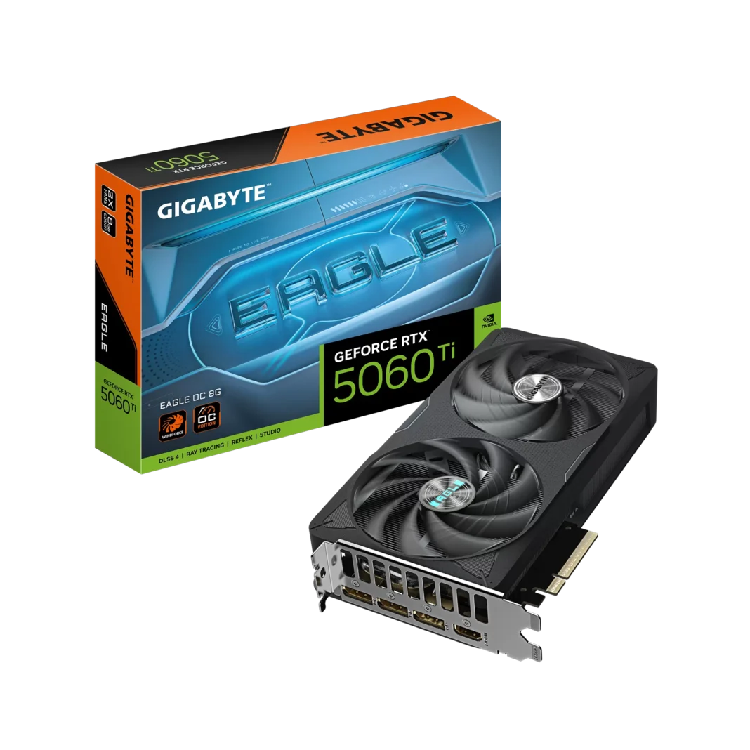 Placa Video Gigabyte GeForce RTX 5060 Ti EAGLE OC 8G 8GB GDDR7 128 biti Placa Video Gigabyte GeForce RTX 5060 Ti EAGLE OC 8G 8GB GDDR7 128 biti