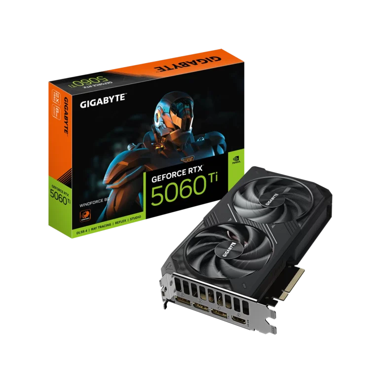 Placa Video Gigabyte GeForce RTX 5060 Ti WINDFORCE 8G  8GB GDDR7  128 biti