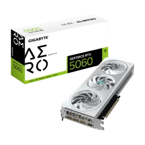 Placa Video Gigabyte GeForce RTX 5060 AERO OC 8G 8GB GDDR7 128 biti Placa Video Gigabyte GeForce RTX 5060 AERO OC 8G 8GB GDDR7 128 biti