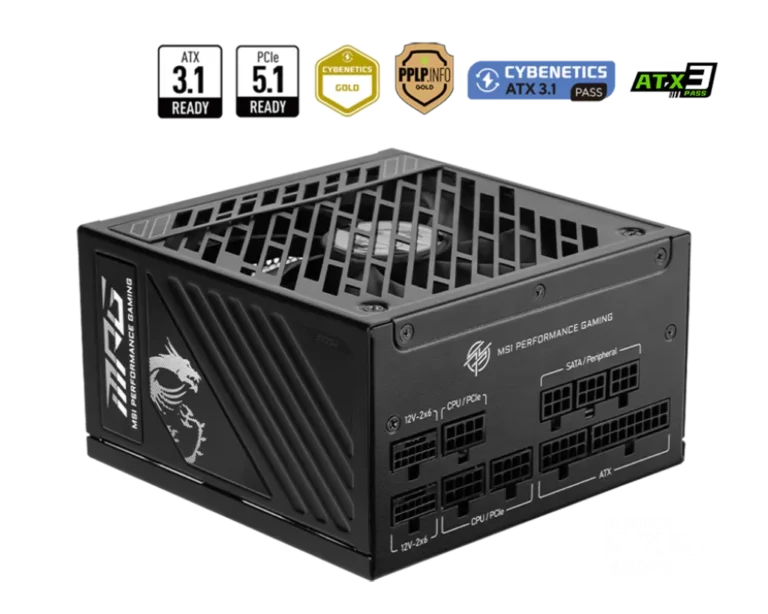 Sursa PC MSI MPG A1000GS PCIE5  1000W  Modulara