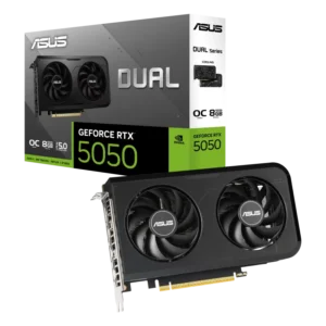 Placa Video ASUS Dual GeForce RTX 5050 OC Edition 8GB GDDR6 128 biti Placa Video ASUS Dual GeForce RTX 5050 OC Edition 8GB GDDR6 128 biti