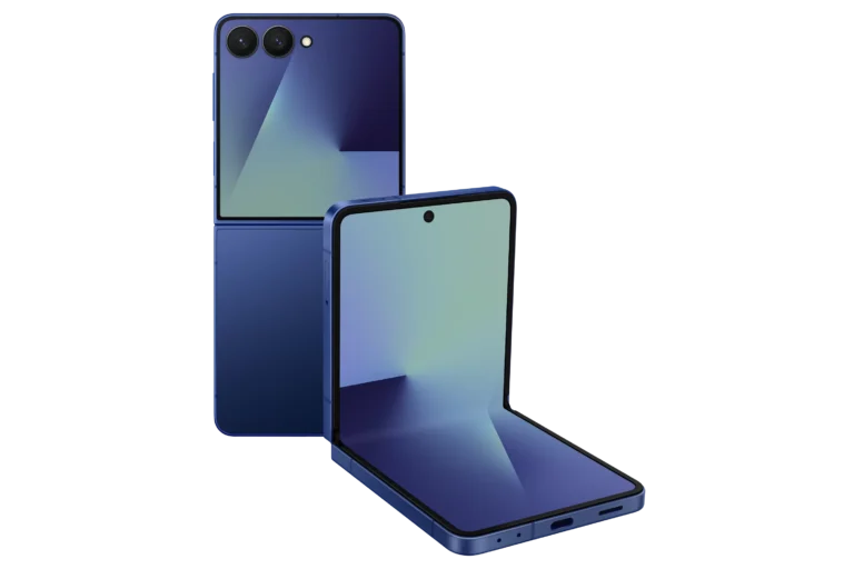 Telefon Mobil Samsung Galaxy Z Flip7 F766  512GB Flash  12GB RAM  Nano SIM + eSIM  5G  Blue Shadow