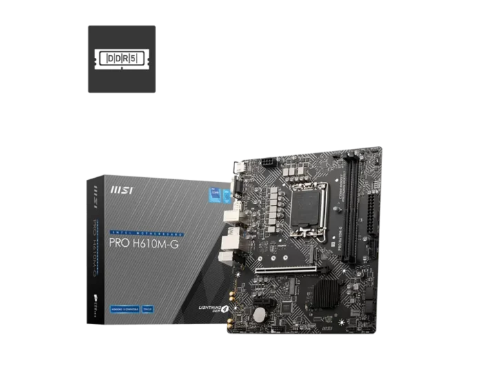 Placa de baza MSI PRO PRO H610M-G  socket 1700