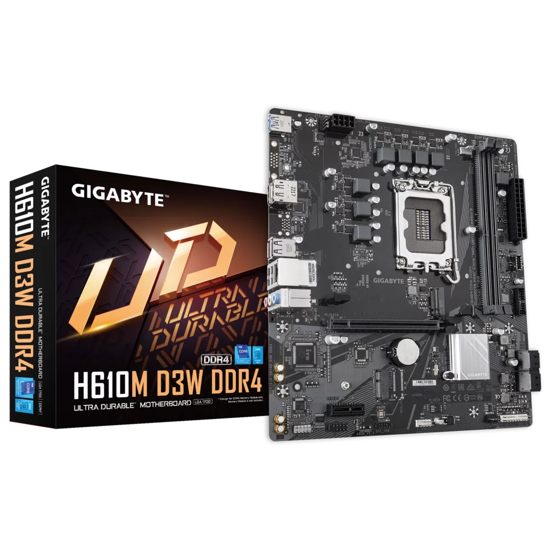 Placa de baza Gigabyte H610M D3W DDR4  Socket 1700