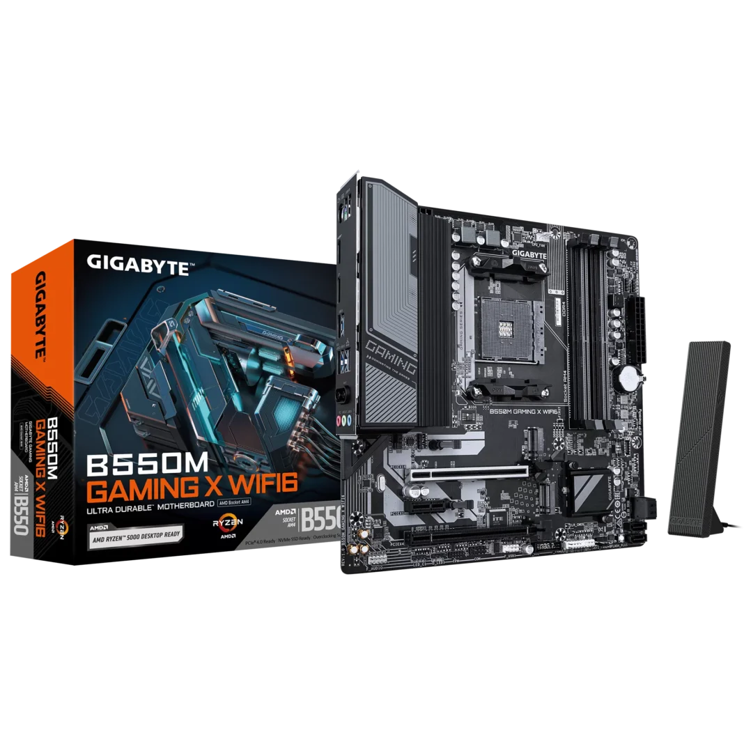 Placa de baza Gigabyte B550M GAMING X WIFI6 Socket AM4 Placa de baza Gigabyte B550M GAMING X WIFI6 Socket AM4