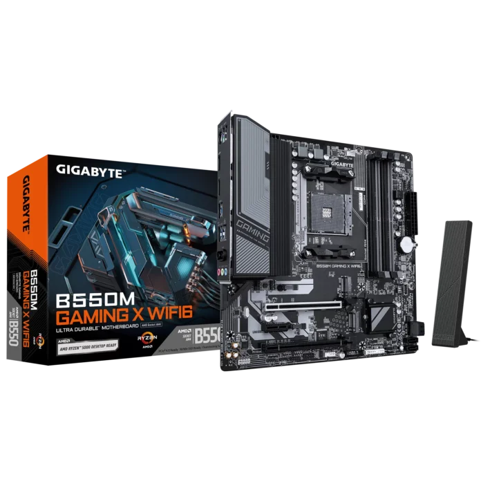 Placa de baza Gigabyte B550M GAMING X WIFI6 Socket AM4 Placa de baza Gigabyte B550M GAMING X WIFI6 Socket AM4