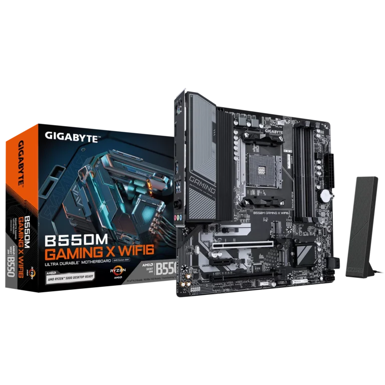 Placa de baza Gigabyte B550M GAMING X WIFI6  Socket AM4