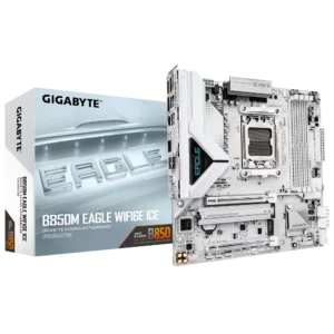Placa de baza Gigabyte B850M EAGLE WIFI6E ICE Socket AM5 Placa de baza Gigabyte B850M EAGLE WIFI6E ICE Socket AM5