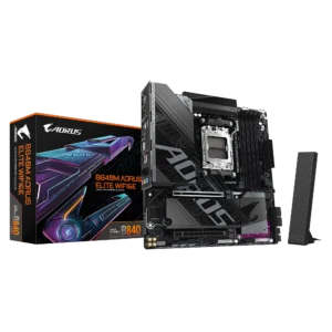 Placa de baza Gigabyte B840M AORUS ELITE WIFI6E Socket AM5 Placa de baza Gigabyte B840M AORUS ELITE WIFI6E Socket AM5