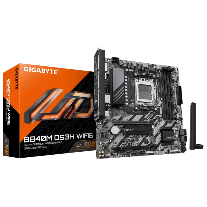 Placa de baza Gigabyte B840M DS3H WIFI6 Socket AM5 Placa de baza Gigabyte B840M DS3H WIFI6 Socket AM5