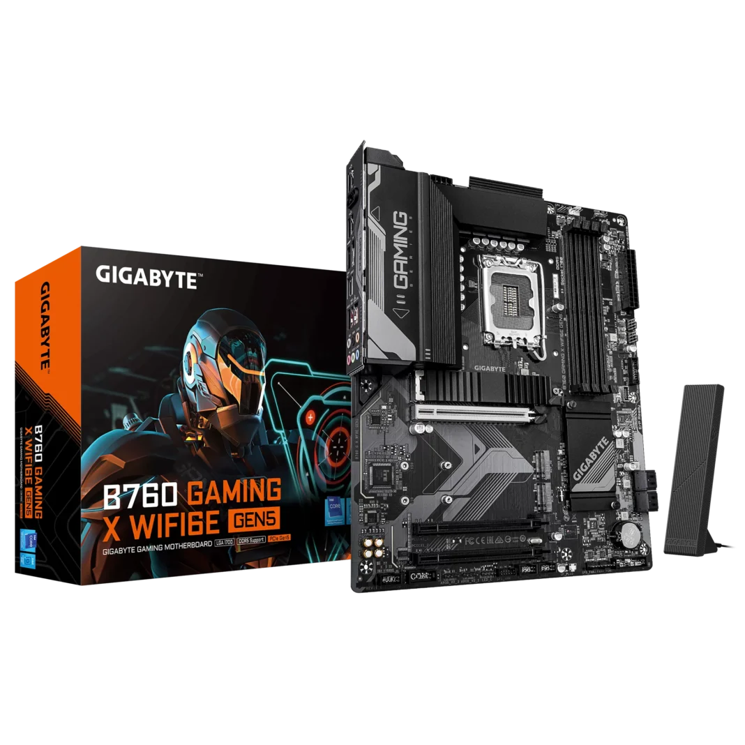 Placa de baza Gigabyte B760 GAMING X WIFI6E GEN5 Socket 1700 Placa de baza Gigabyte B760 GAMING X WIFI6E GEN5 Socket 1700