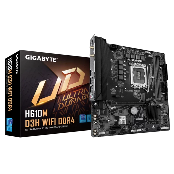 Placa de baza Gigabyte H610M D3H WIFI DDR4 Socket 1700 Placa de baza Gigabyte H610M D3H WIFI DDR4 Socket 1700