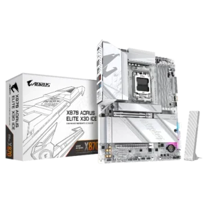 Placa de baza Gigabyte X870 AORUS ELITE X3D ICE Socket AM5 Placa de baza Gigabyte X870 AORUS ELITE X3D ICE Socket AM5