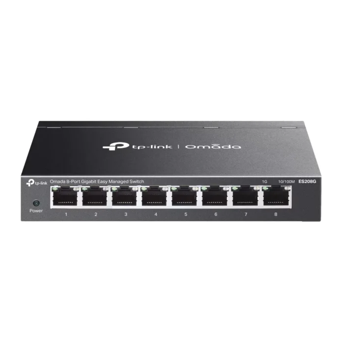 Switch TP-Link Omada ES208G cu management fara PoE 8x1000Mbps Switch TP-Link Omada ES208G cu management fara PoE 8x1000Mbps