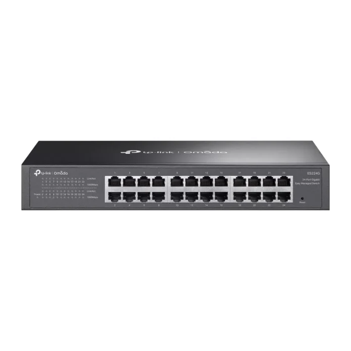 Switch TP-Link Omada ES224G cu management fara PoE 24x1000Mbps Switch TP-Link Omada ES224G cu management fara PoE 24x1000Mbps
