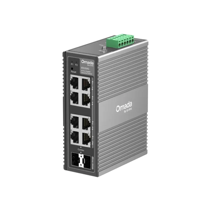 Switch TP-Link Omada IES208G cu management fara PoE 6x1000Mbps + 2xSFP/RJ45 Combo Switch TP-Link Omada IES208G cu management fara PoE 6x1000Mbps + 2xSFP/RJ45 Combo