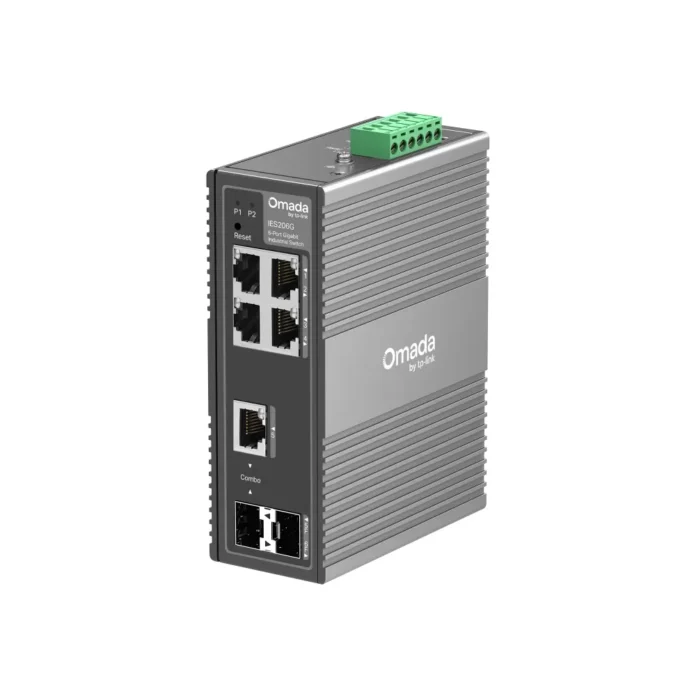 Switch TP-Link Omada IES206G cu management fara PoE 4x1000Mbps +1xSFP + 1xSFP/RJ45 Combo Switch TP-Link Omada IES206G cu management fara PoE 4x1000Mbps +1xSFP + 1xSFP/RJ45 Combo