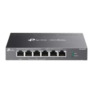 Switch TP-Link Omada DS106GPP fara management cu PoE 6x1000Mbps (3xPoE+ 1xPoE++) Switch TP-Link Omada DS106GPP fara management cu PoE 6x1000Mbps (3xPoE+ 1xPoE++)