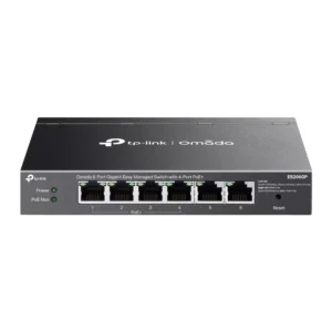Switch TP-Link Omada ES206GP cu management cu PoE 6x1000Mbps (4xPoE+) Switch TP-Link Omada ES206GP cu management cu PoE 6x1000Mbps (4xPoE+)