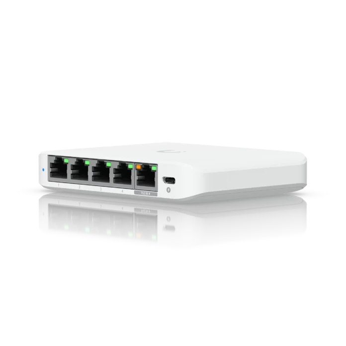 Switch Ubiquiti USW-FLEX-2.5G-5  fara management  fara PoE  5x2500Mbps