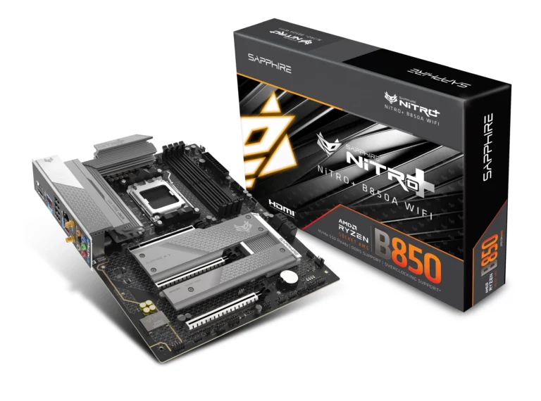 Placa de baza Sapphire PURE B850A WIFI 7  Socket AM5