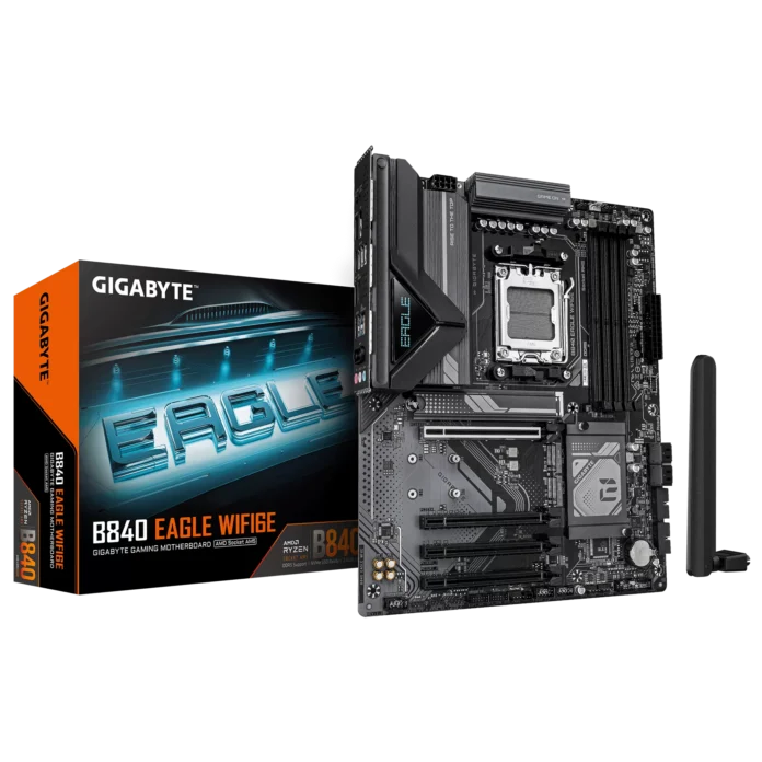 Placa de baza Gigabyte B840 EAGLE WIFI6E Socket AM5 Placa de baza Gigabyte B840 EAGLE WIFI6E Socket AM5