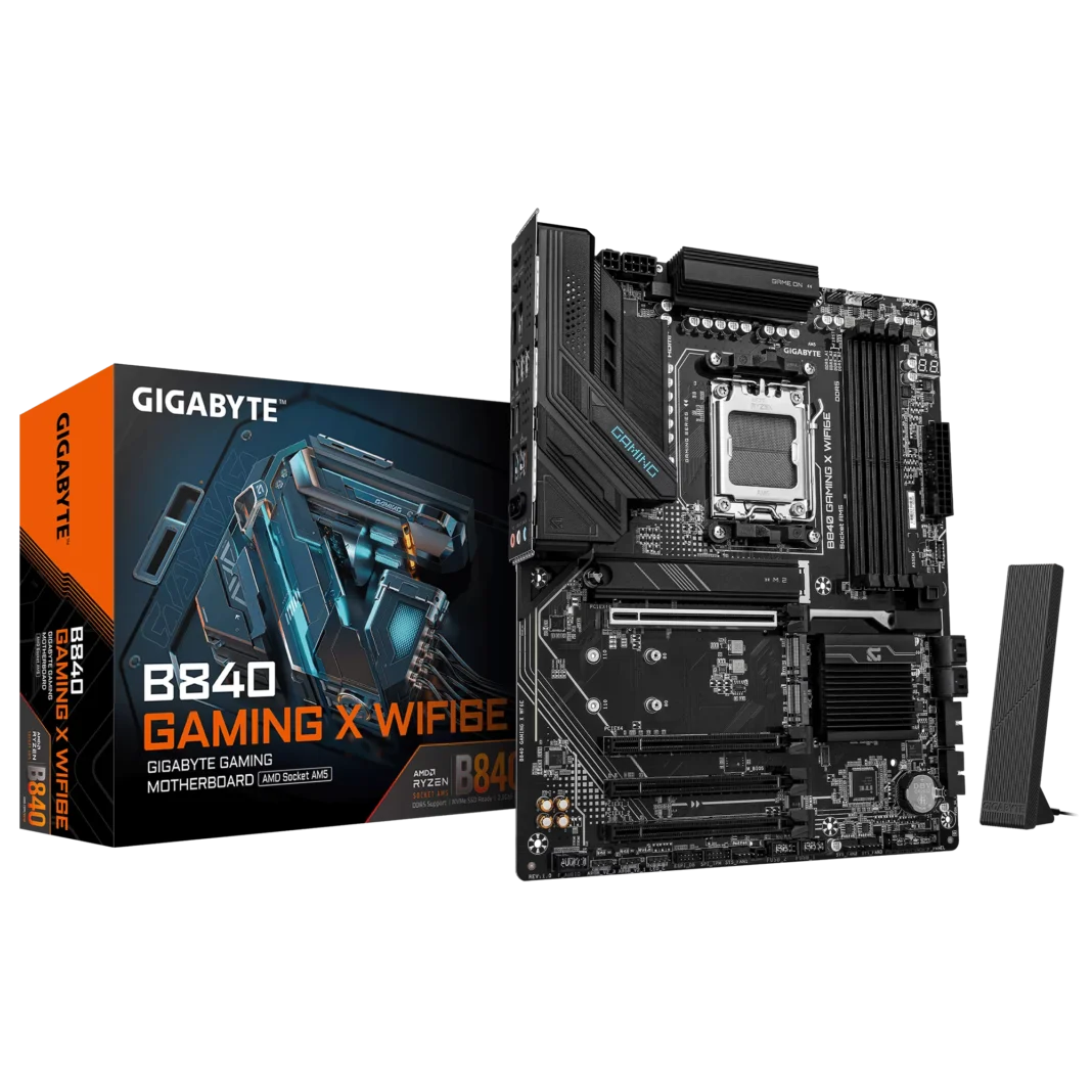 Placa de baza Gigabyte B840 GAMING X WIFI6E Socket AM5 Placa de baza Gigabyte B840 GAMING X WIFI6E Socket AM5