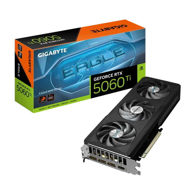 Placa Video Gigabyte GeForce RTX 5060 Ti EAGLE MAX OC 8G  8GB GDDR7  128 biti