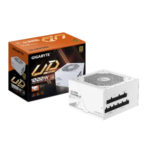 Sursa PC Gigabyte UD1000GM PG5 V2 ICE Modulara 1000W White Sursa PC Gigabyte UD1000GM PG5 V2 ICE Modulara 1000W White