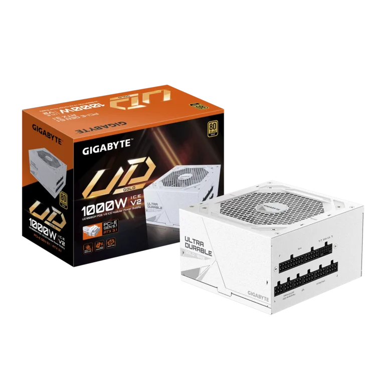Sursa PC Gigabyte UD1000GM PG5 V2 ICE  Modulara  1000W  White
