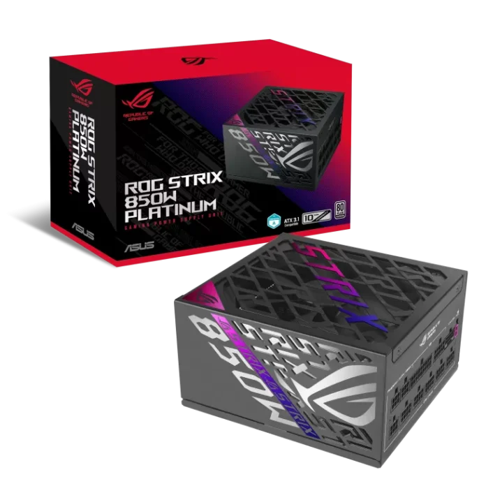 Sursa PC ASUS ROG STRIX Modulara 850W 80 Plus Platinum Sursa PC ASUS ROG STRIX Modulara 850W 80 Plus Platinum