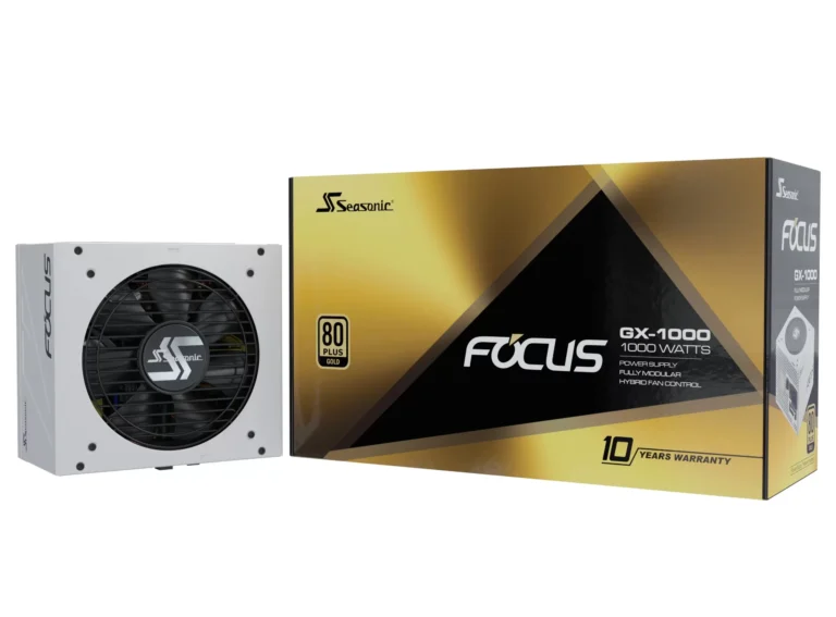 Sursa PC Seasonic FOCUS GX ATX 3 (2024)  Modulara  1000W  White