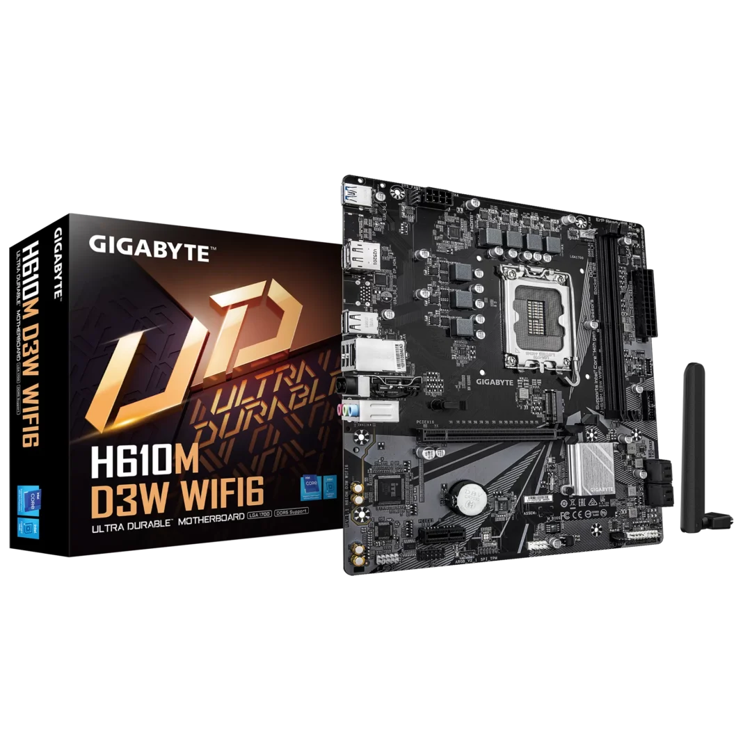 Placa de baza Gigabyte H610M D3W WIFI6  Socket 1700