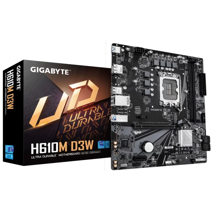 Placa de baza Gigabyte H610M D3W Socket 1700 Placa de baza Gigabyte H610M D3W Socket 1700