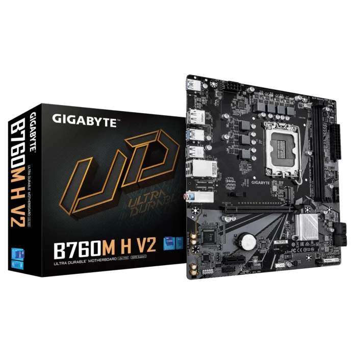 Placa de baza Gigabyte B760M H V2 Socket 1700 Placa de baza Gigabyte B760M H V2 Socket 1700